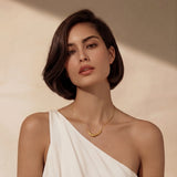 Curve Statement Necklace view 4