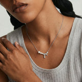 Pearl Bow Necklace view 1