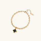 Lucky Clover Beaded Bracelet view 4
