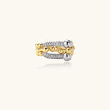 Chain Link Power Ring view 4