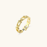 Golden Hour Chain Ring Set view 2