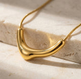 Curve Statement Necklace view 5