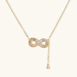 Infinity Sparkle Necklace view 2