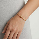 Twisted Knot Bar Bracelet view 3