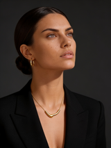 Curve Statement Necklace view 1